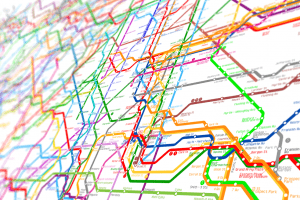 Mapa de metro del mundo