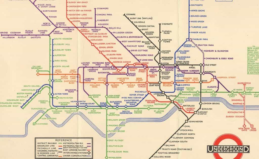 Mapa de Londres de Beck