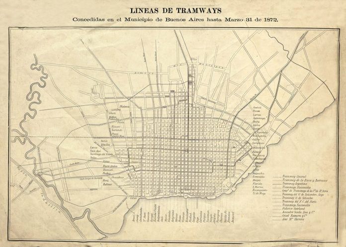 La evolución del mapa de Buenos Aires - Geografía Infinita