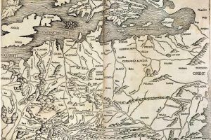 Mapa de Europa central y septentrional