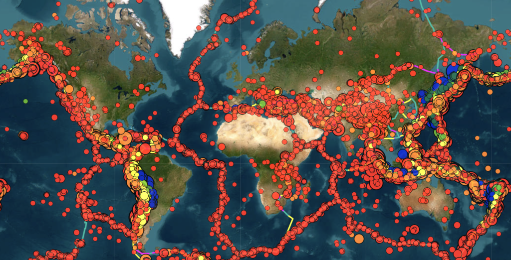 Un pantallazo de la herramienta Seismic Explorer